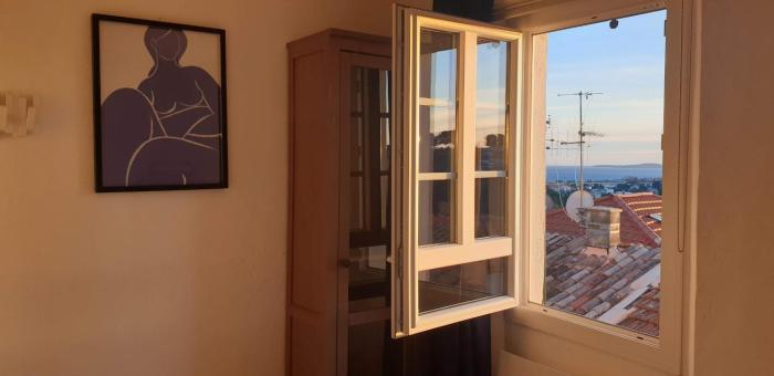 2P Côte dAzur, Cagnes-sur-Mer, Sea view and calm