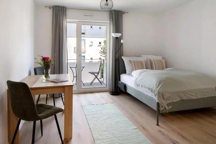 Ferienwohnung Münster - Zentral mit Balkon, Glasfaser und kostenlosem Parkplatz