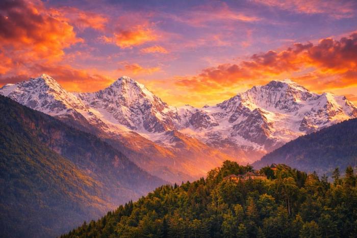 Swiss Alpine view apartment