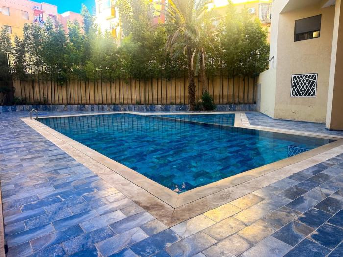 Marrakech 2 bedrooms with pool & parking
