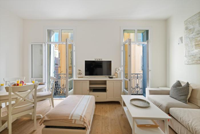 Elegant 2P Rue Meynadier 350 m Palais & beaches