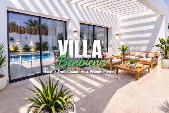 Villa Benbienn piscine iptv Billard américain wifi illimité très bon emplacement