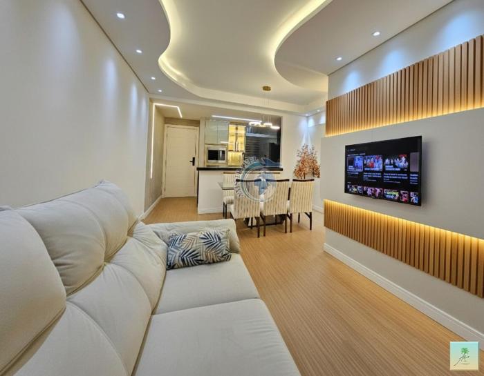 Apto beira mar luxo com varanda gourmet