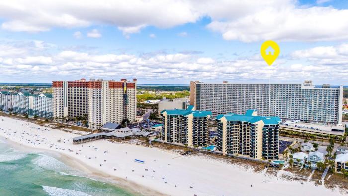 ocean front condo on the beach