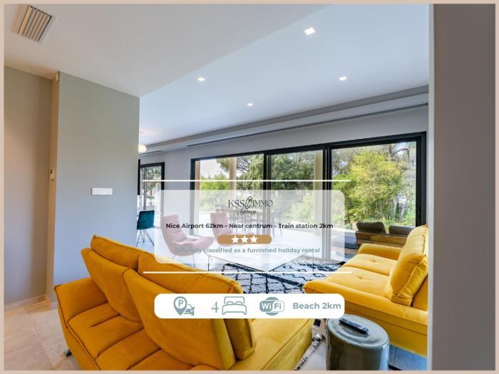 Appart Hotel 4 chambres - parking - piscine commune