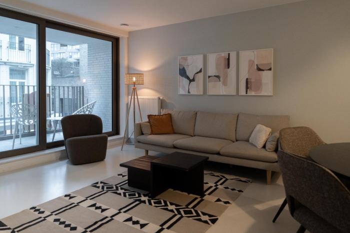 Modern apartment with terrace in heart of Ostend