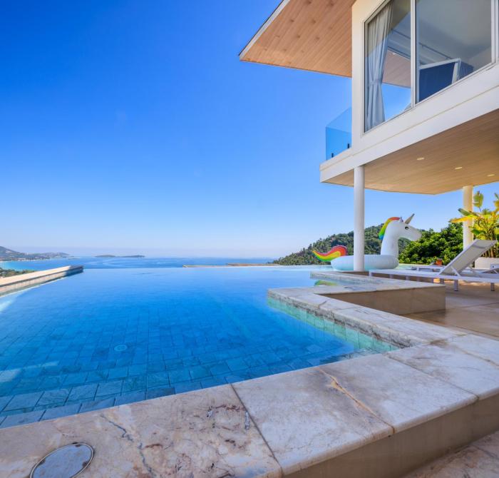 Aurora Diamond Seaview Jacuzzi Pool 3br Villa