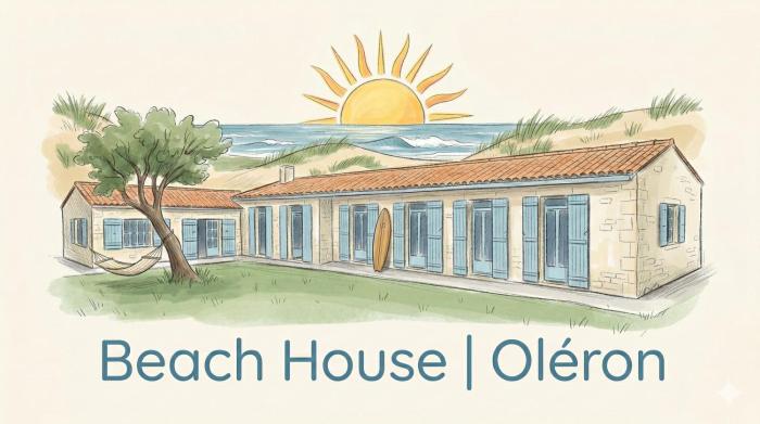 BEACH HOUSE - OLÉRON - 300m de la plage