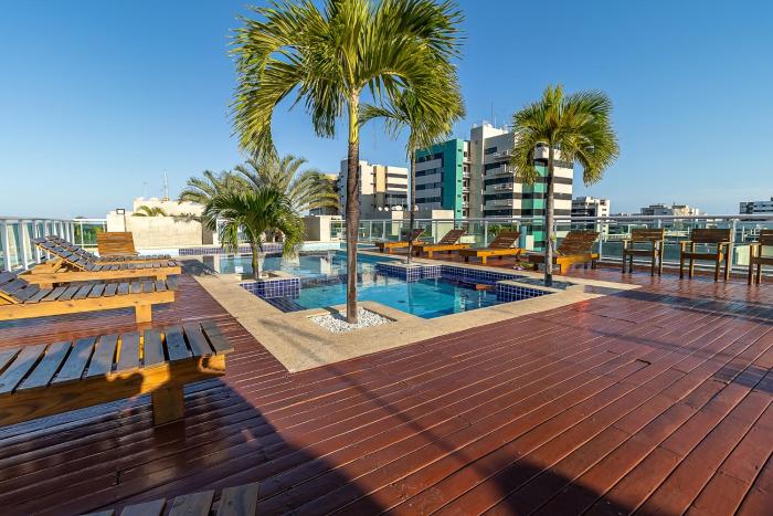 JTR Beira-mar I Piscina I Cobertura com Vista I Garagem 801