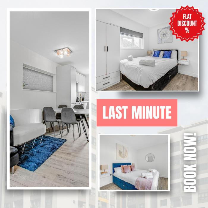Exclusive Deals ! Last-Minute Reserve ! Modern And Stylish Two Bedroom Apartments by Direct2hosts With Great Location! London W3 7LU, United Kingdom ! By Nancy Properties Short Lets & Serviced Accommodation!