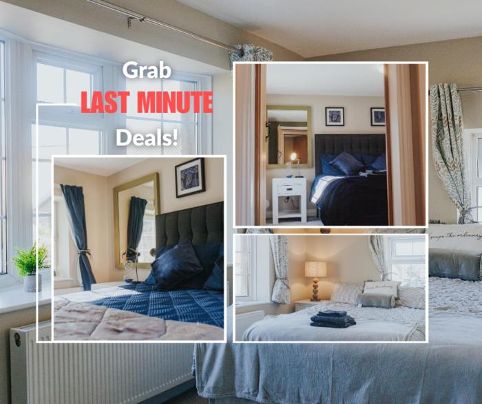 Exclusive Deals l Last-Minute Specials l Free Parking I Short term Booking l Garden I Sleeps Up to 6 l 3 Bed & 2 Bath I One Castle Apartments Short-lets and Serviced Accommodation
