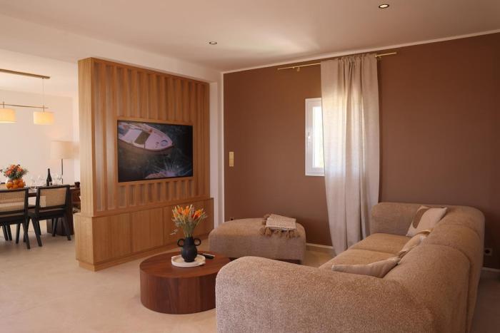 Casa Corborio, villa duplex LÎle-Rousse, 3 suites, sea view, parking