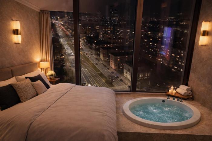 Hanza Tower GOLDEN 20 Apartments POOL & SAUNA