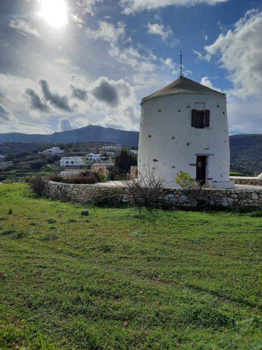 Paros Traditional Windmill in Lefkes