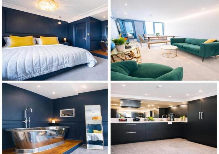 4 Bedroom House for Work Crews, Each Guest Has Own Room, Weekly Rates - Bluehouse Shortlets Brighton