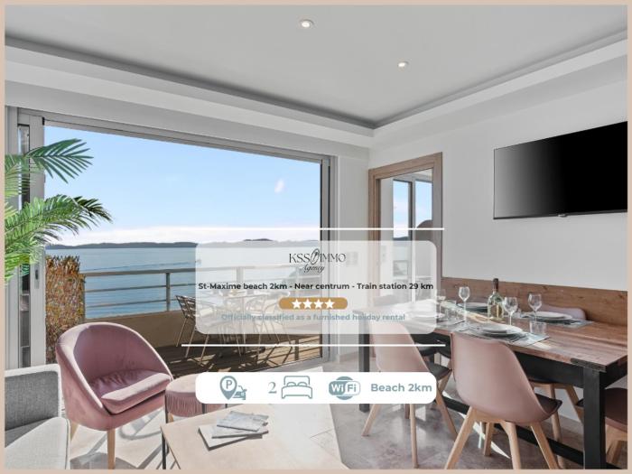 Vue Mer - Neuf - Centre Ste Maxime