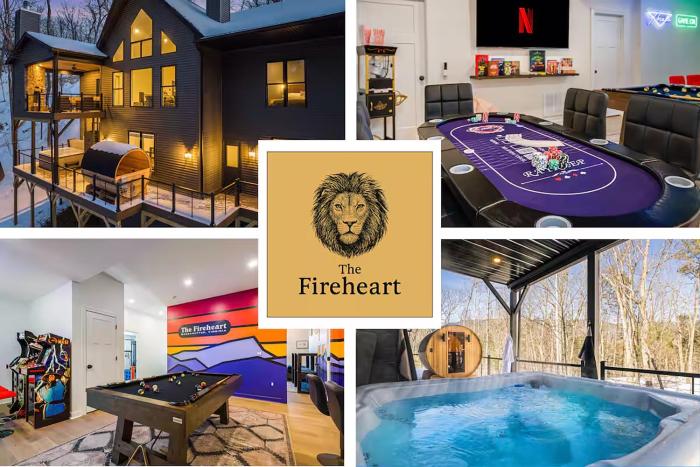 The Fireheart New Build Luxury Hot Tub Mtn Views