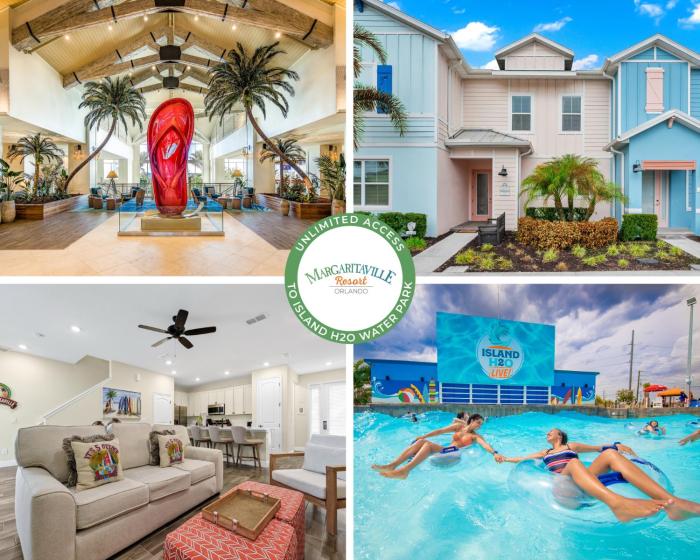 Pastel Paradise Villa Near Disney With Margaritaville Resort And Island H20 Waterpark Access - 3081Cs