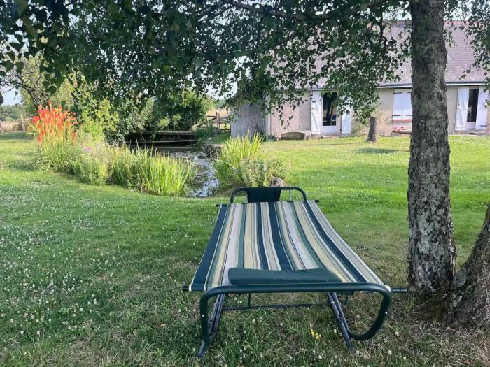 Fermette paisible avec animaux admis - 6 pers. - FR-1-410-492