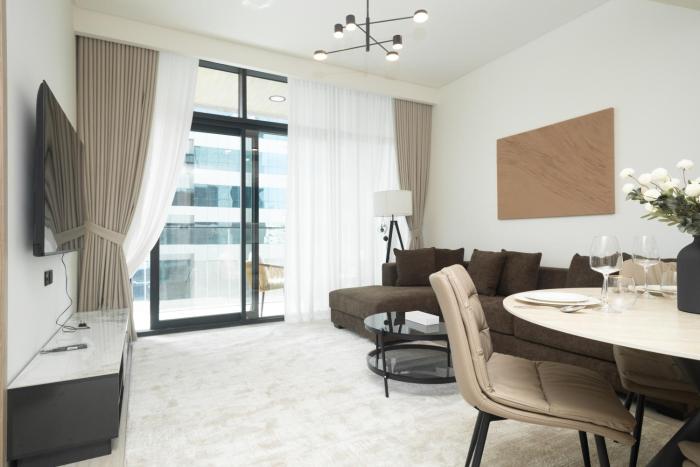 Mira Holiday Homes - Brand New Modern 1 BR in Marina Living