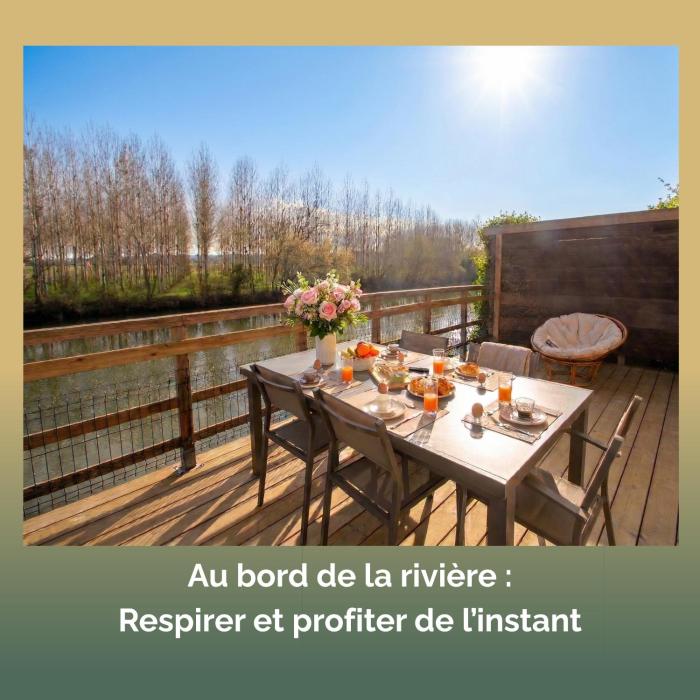 Au bord de leau, nature, vélo & pêche - Location de vacances en Dordogne - Linstant de lIsle