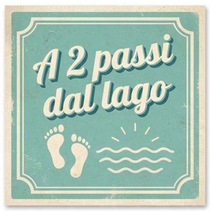 A due passi dal lago