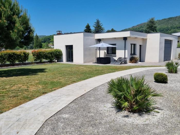 Maison contemporaine, point de vue exceptionnel