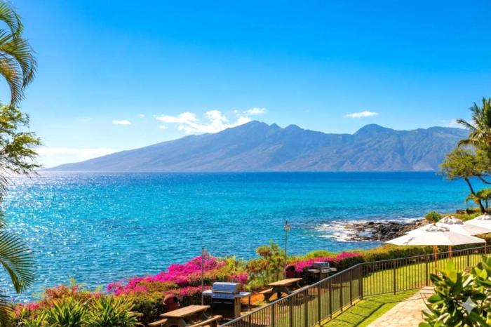 Napili Point Water Front 2 FREE CARS KBM Resorts Water Front 2 Units 3 Bedrooms NAP ML-3601