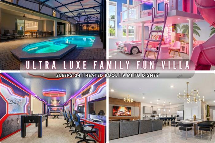 Game Room, Themes, View of Fireworks, Dogs OK