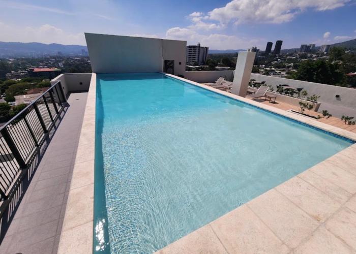 Apartamento con increíble vista panorámica, colonia Escalón, San Salvador