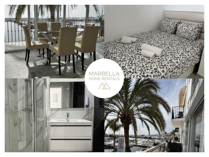 MARBELLA HOME RENTALS - Frontline 3BR apartment, Puerto Banus
