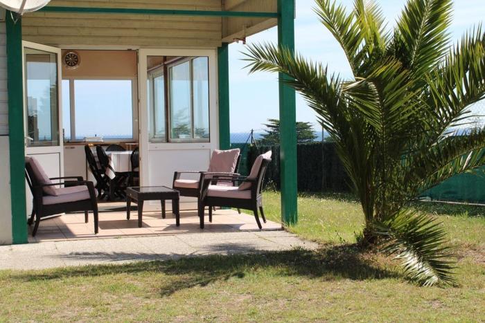 756 - Chalet à Erquy avec vue mer à 200m de la plage et de lîlot Saint Michel