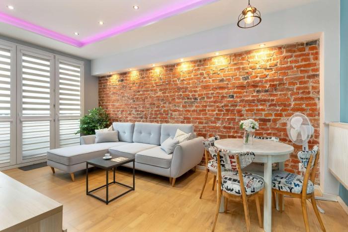 Stylish Apartment with Balcony in Gdansk Old Town by Noclegi Renters