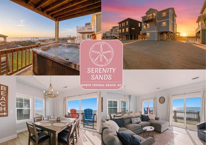 Steps to the Sand Sleeps 12 Hot Tub Grill