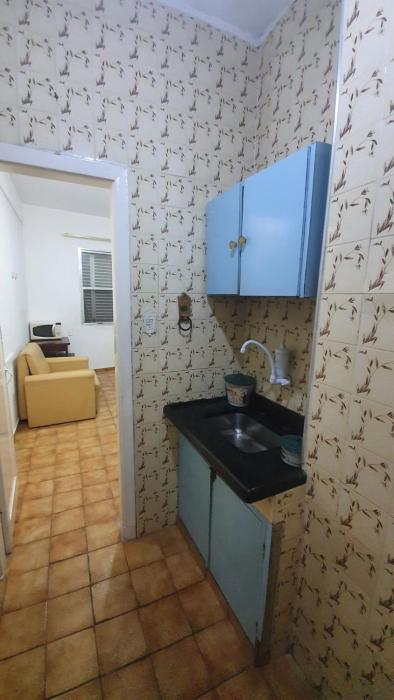 Kitnet encantadora - prédio de frente para o mar