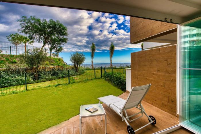 Garden beach apartment Calaceite