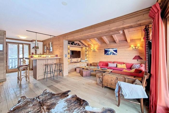 Chalet De La Riondaz - Chalet de standing · A 5 min du centre du village · Terrasse ouest · Hammam · Cheminée · Wifi MAE-9644