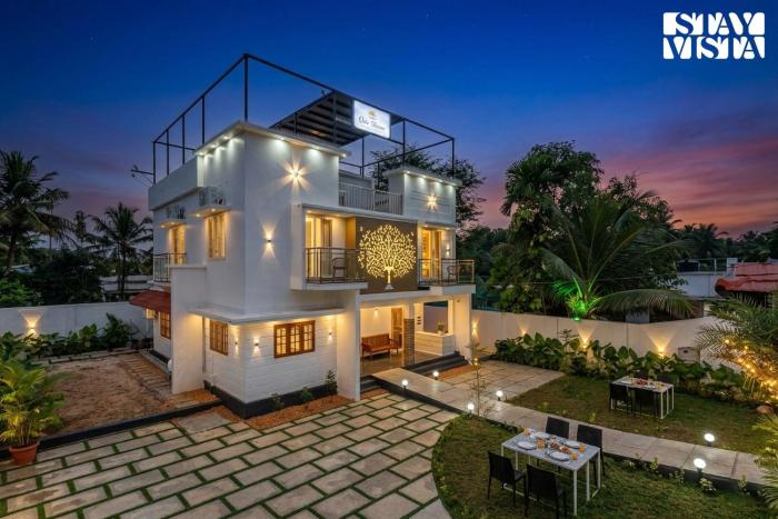 StayVista at Ostia Marari - a Boutique Beach Stay with BBQ
