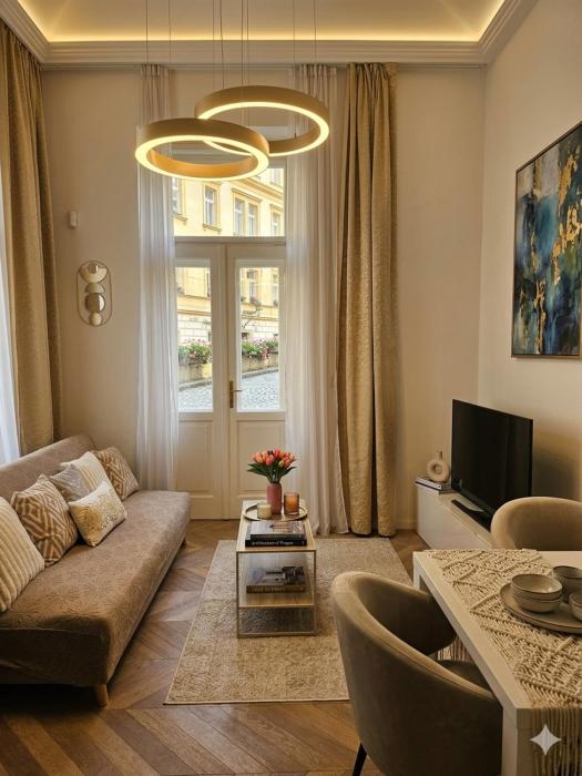 Beautiful apartment with terrace in center of Prague