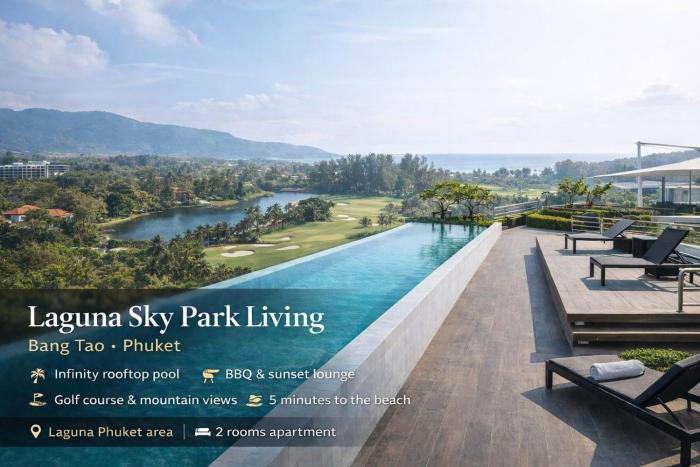 Suite Horizon 2BRRooftopLaguna Skypark Bang Tao