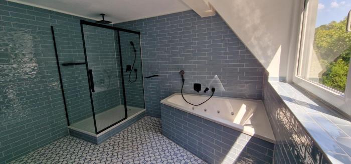 Ruhiges Haus mit Whirlpool für 5 Gäste nahe Messe Essen mit 3 Schlafzimmern