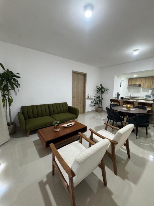 Apartamento moderno de dos habitaciones