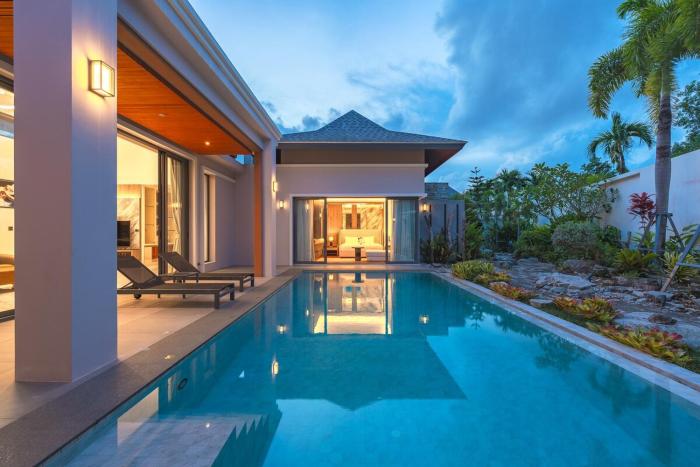 V229 Brand New 3BR Villa Pool Near Top Beaches