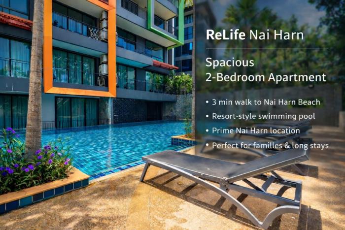 Suite Lumi 2BR Rooftop Pool ReLife Nai Harn