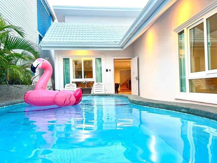 City house- 171, Private pool villa 4 bed5bath near walking St, BBQ