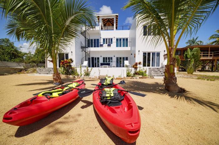 Villa Armoniosa - Stunning 4BR Beachfront Villa w Pool & Ocean Views