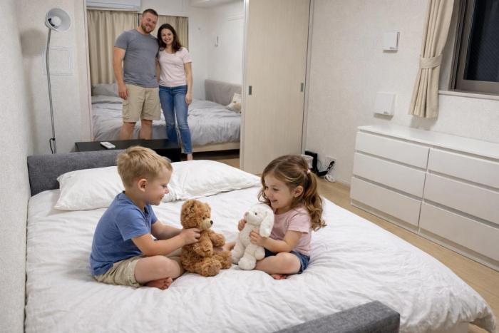 2F Hanzomon Line 7 minutes walk from Oshiage Station Private bathroom toilet Total area 40 sqm