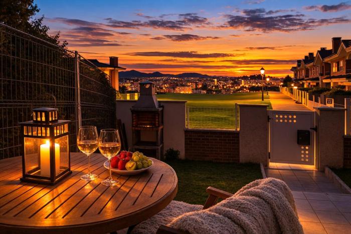 Amanecer Mirador de Avilés con Hidromasaje y Wi-Fi Rápido