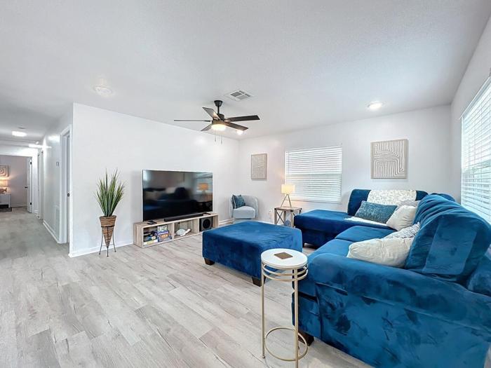 Modern home near Sanfords Historic District