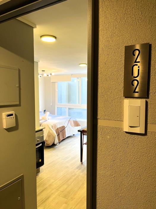 Depto para 2 muy cerca del Movistar Arena Parque OHiggins Metro D202